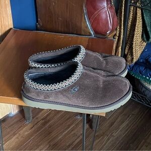 Ugg Tasman Dark Brown Slippers Men’s 10 Women’s 12